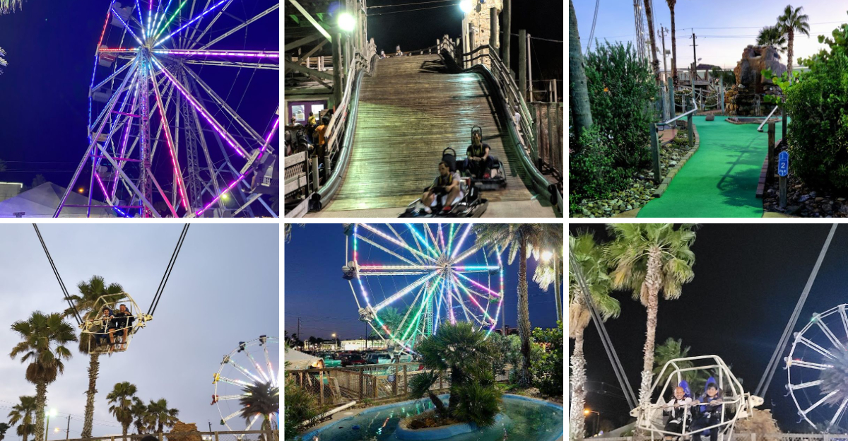 Families Looking For A Different Kind Of Getaway Are Falling In Love With This Secluded Texas Beachside Amusement Park