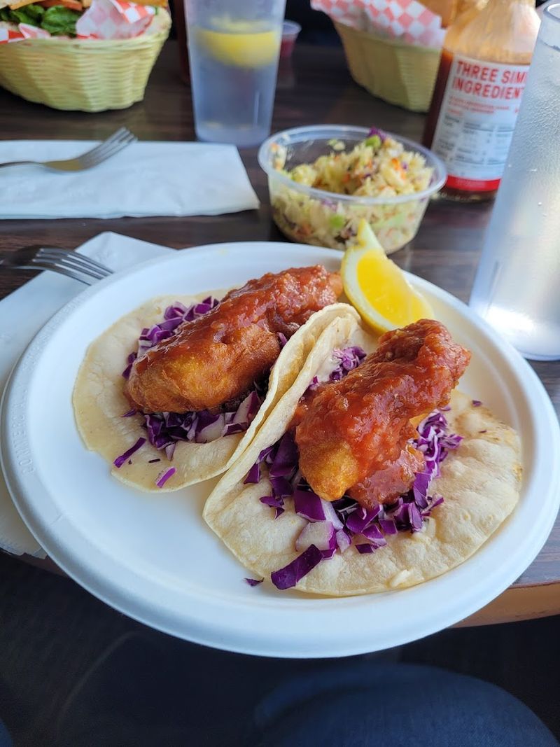 Fish Tacos — A Crispy, Saucy Delight