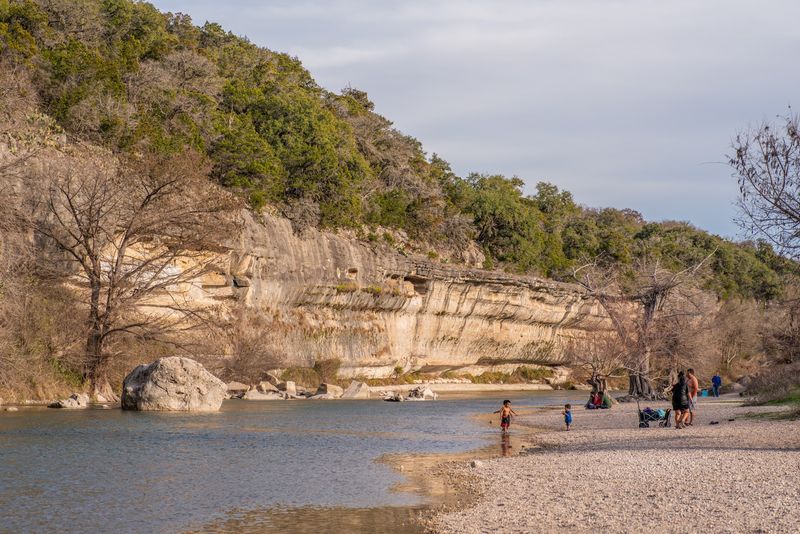Fishing Along the Guadalupe River Fishing Along the Guadalupe River