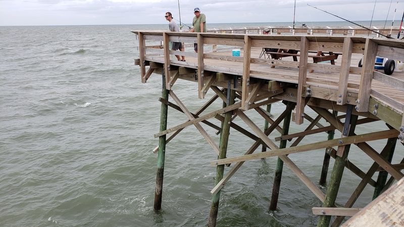 Fishing From the End of the Pier Like a True Angler