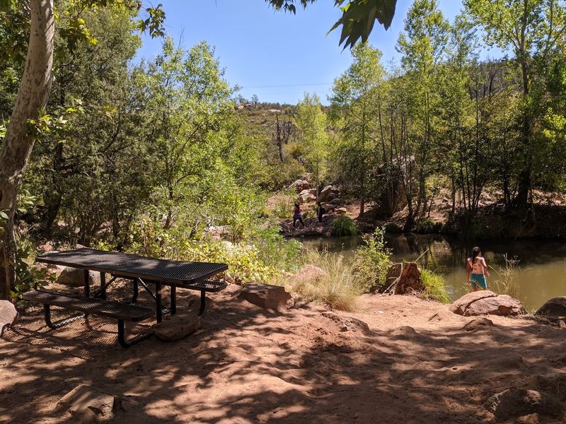 Fishing and Picnicking at the Site