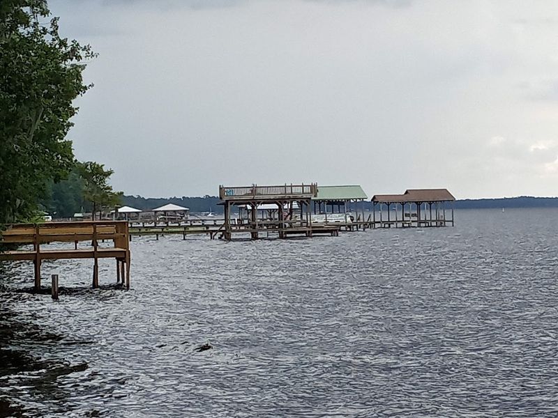 Fishing at Lake Waccamaw