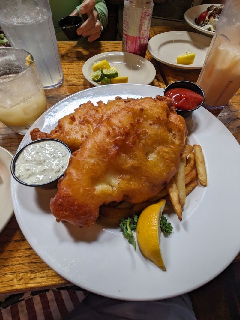 Flounder Fish and Chips Worth the Trip