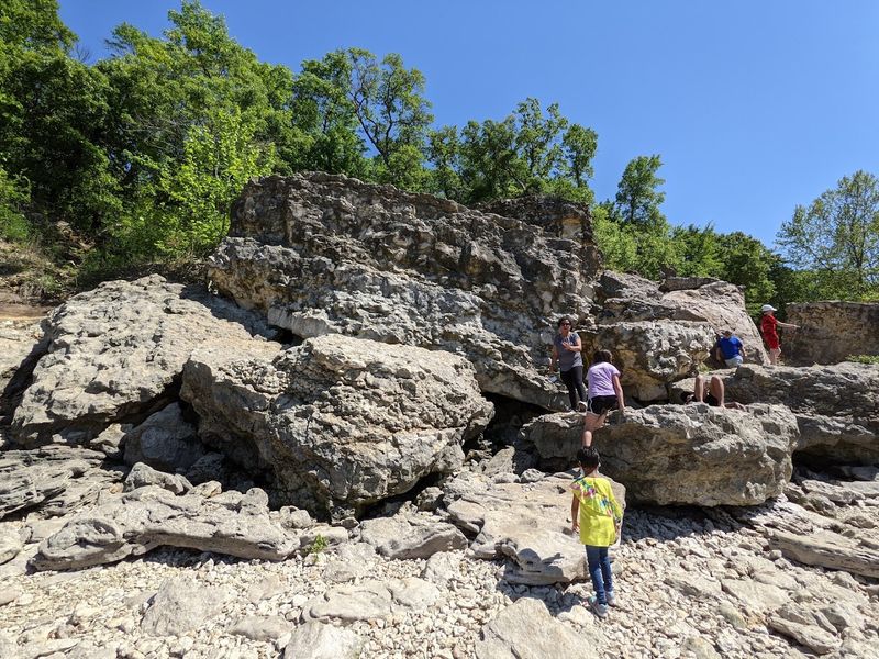 Fossil Hunting Along the Rocky Shoreline