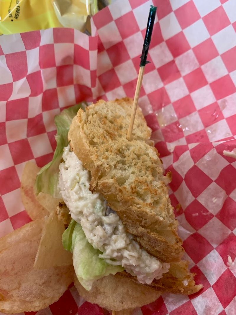 Fran's Famous Chicken Salad Sandwich on Fresh-Baked Bread