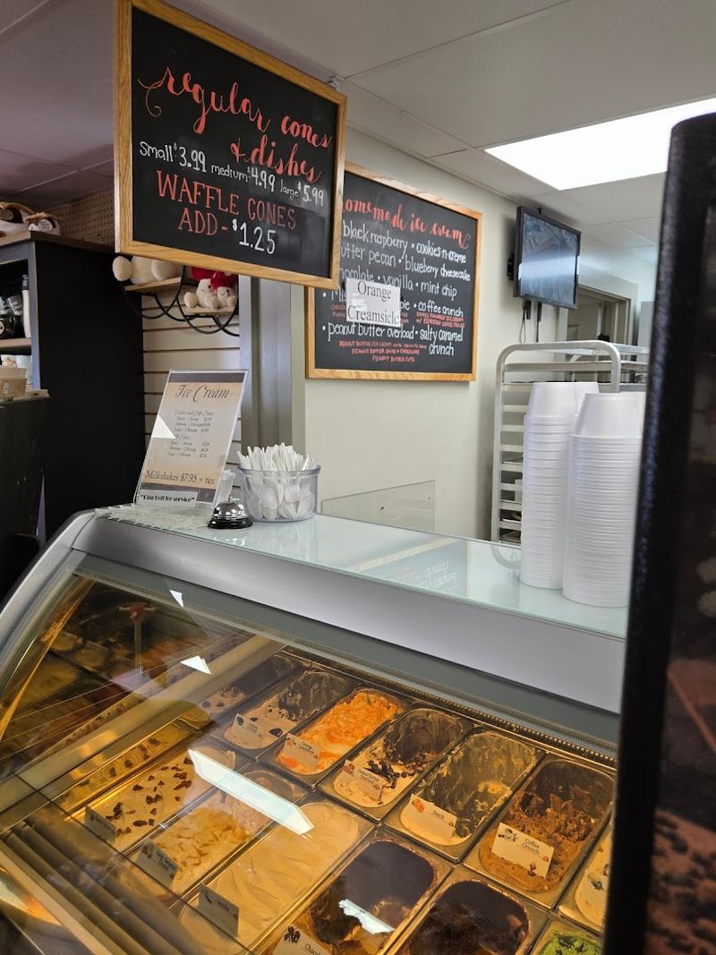 Fresh Ice Cream Cones and Cold Treats