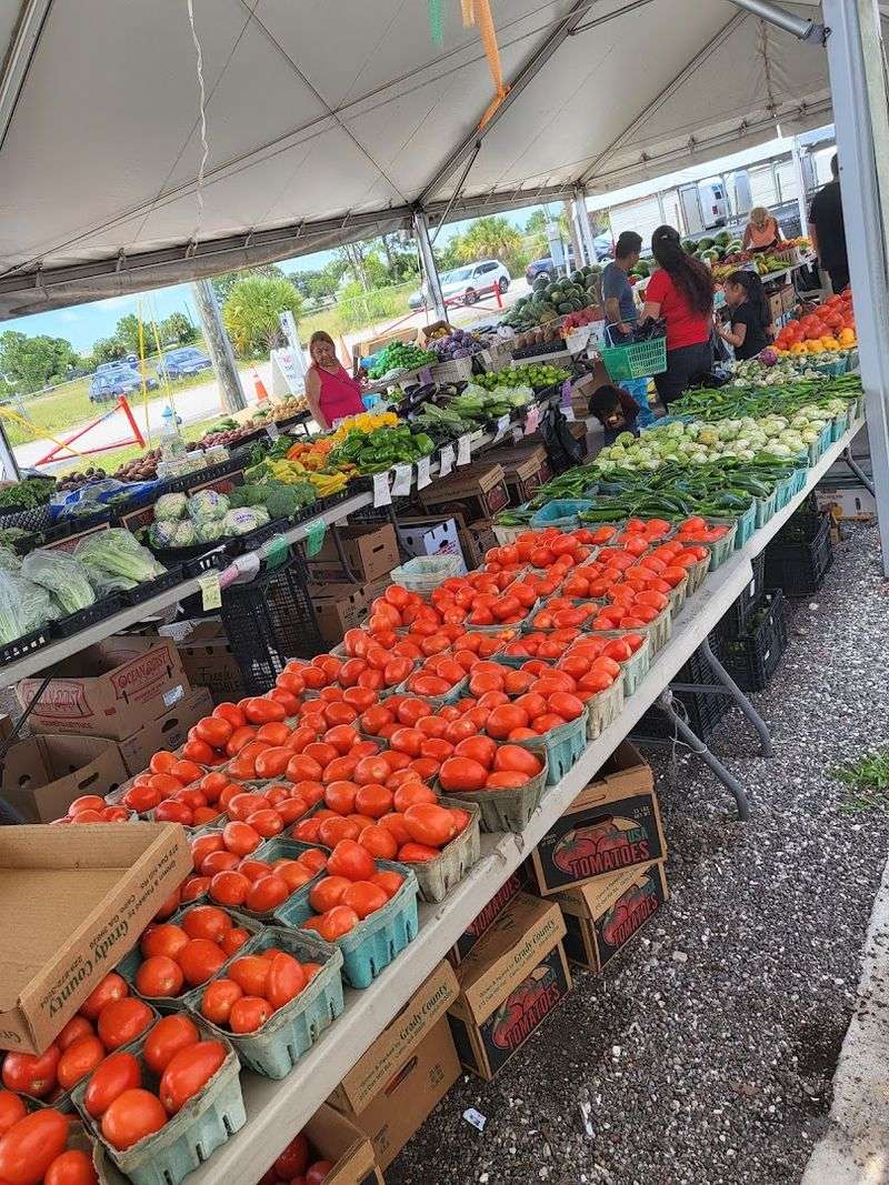 Fresh Produce Right at the Entrance Sets the Tone Immediately