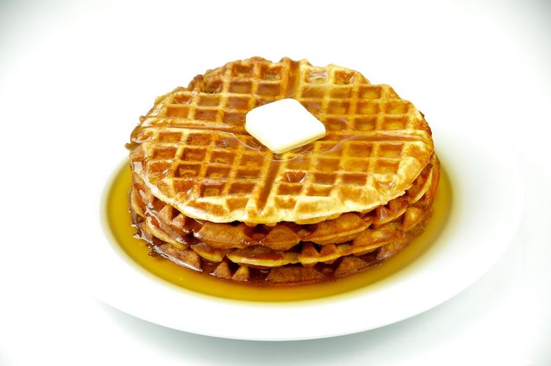 Frozen waffles