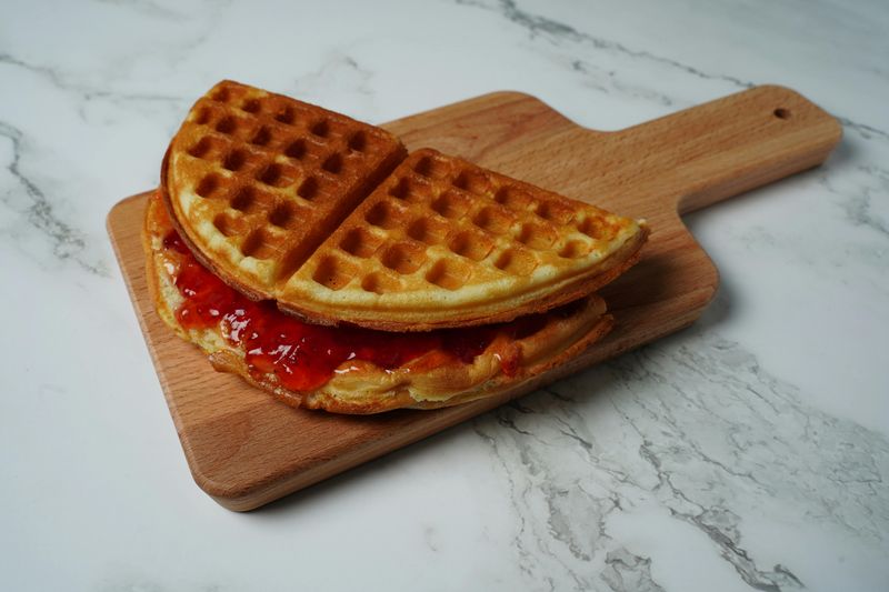 Frozen waffles