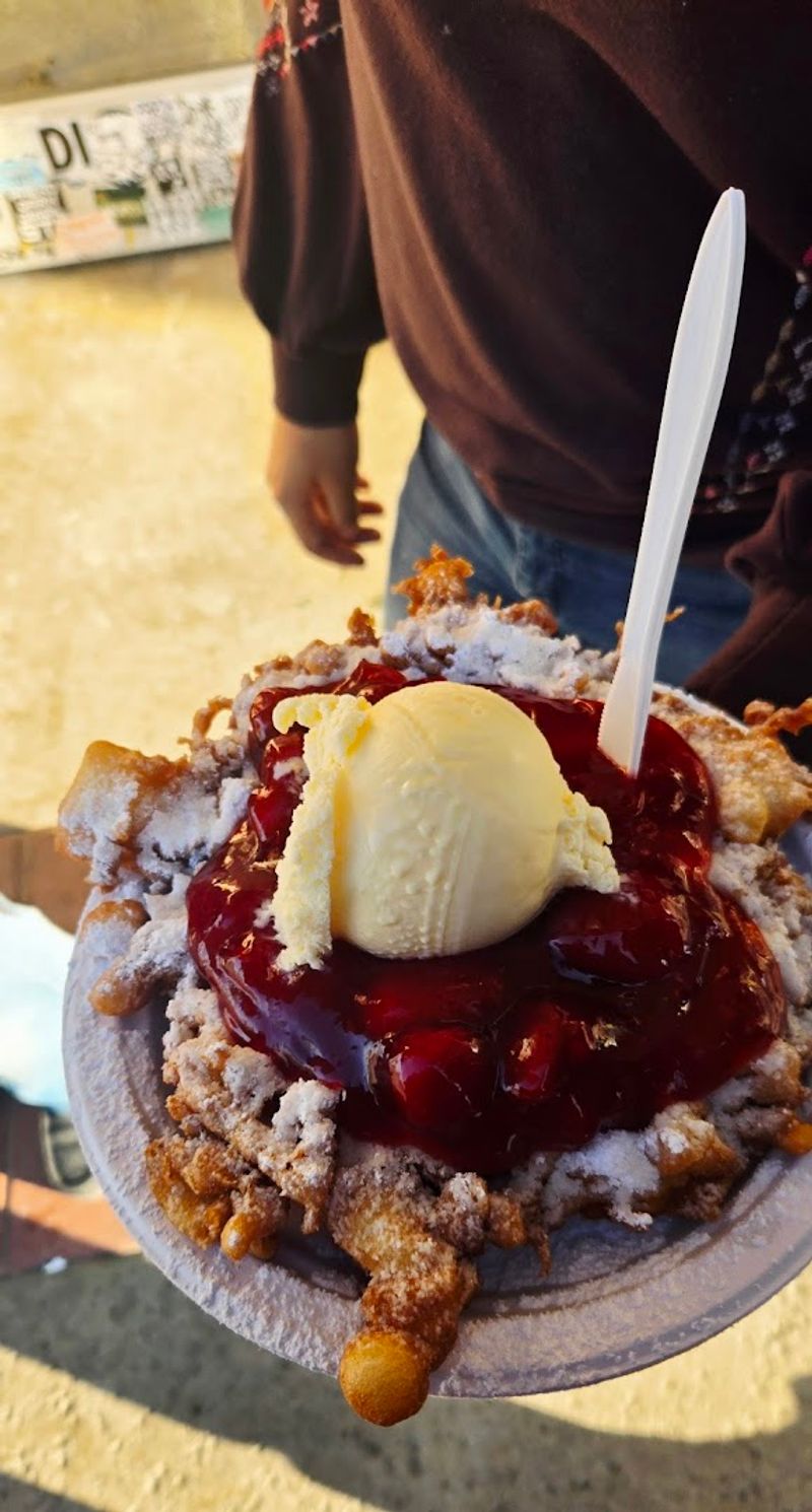 Funnel Cakes With Toppings That Feel Like A State Fair Treat Funnel Cakes With Toppings That Feel Like A State Fair Treat