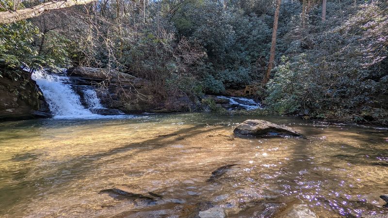 Garnett Falls and the Eastern Route Garnett Falls and the Eastern Route