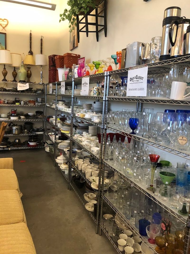 Glassware That Sparkles at Thrift Store Prices