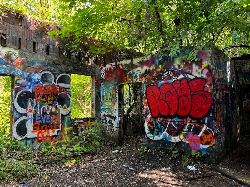Graffiti That Turned Ruin Into Unexpected Art