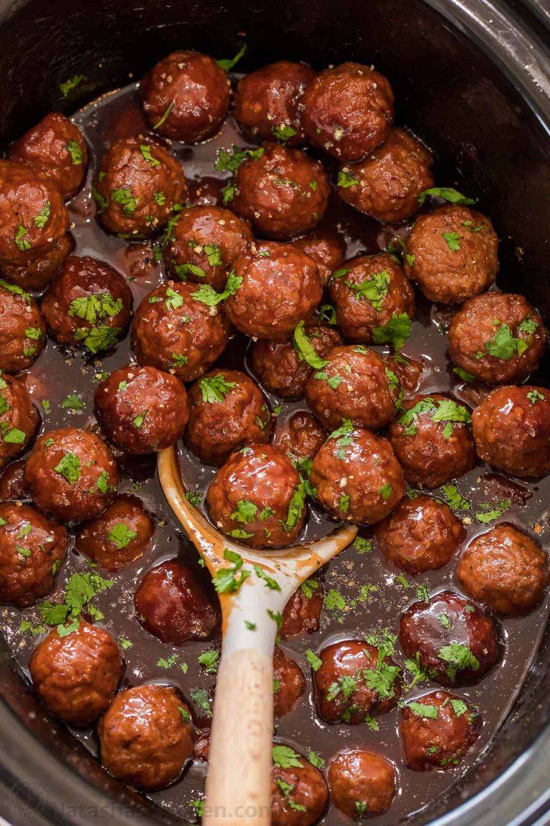 Grape Jelly Meatballs