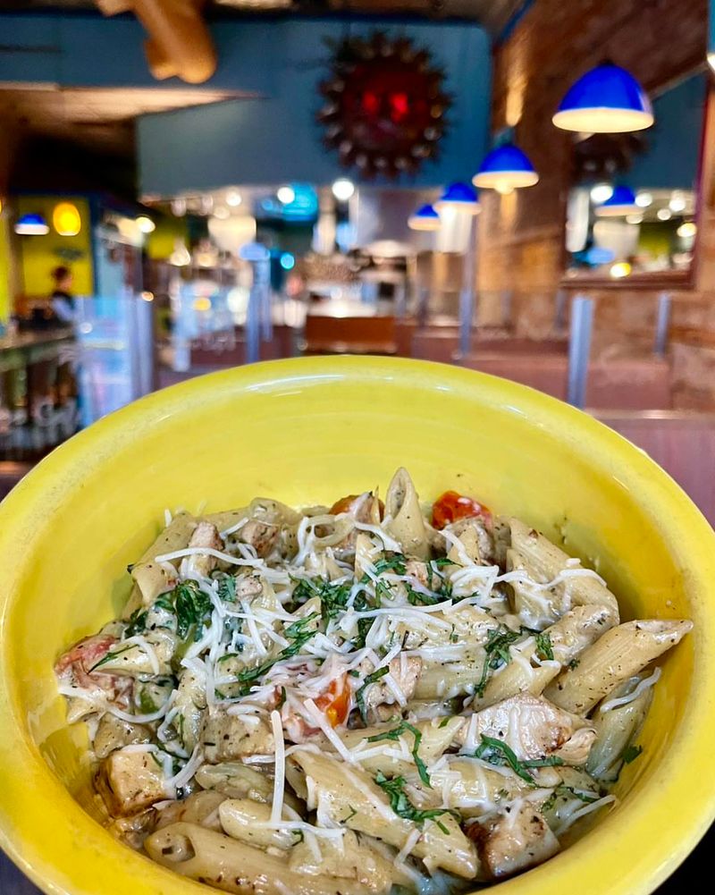 Green Chile Chicken Pasta