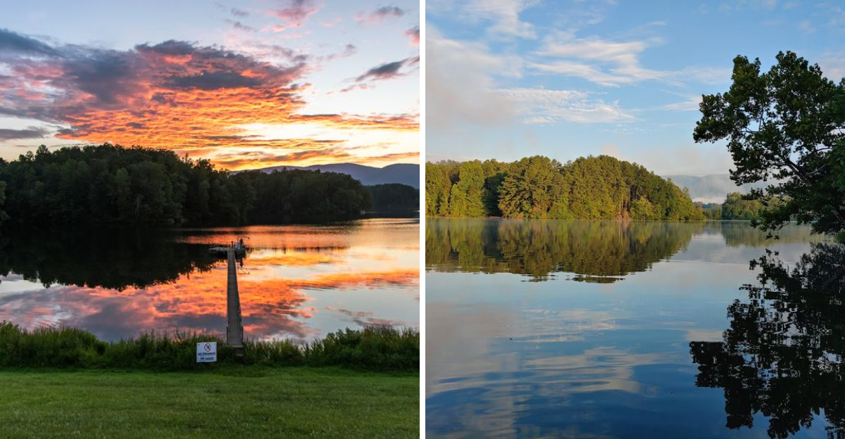 Hidden In Virginia This Scenic Mountain Lake Is A Peaceful Escape Few People Know About