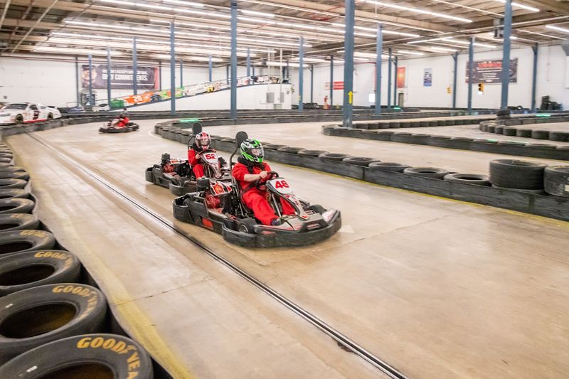 High-Speed Gas-Powered Go-Karts