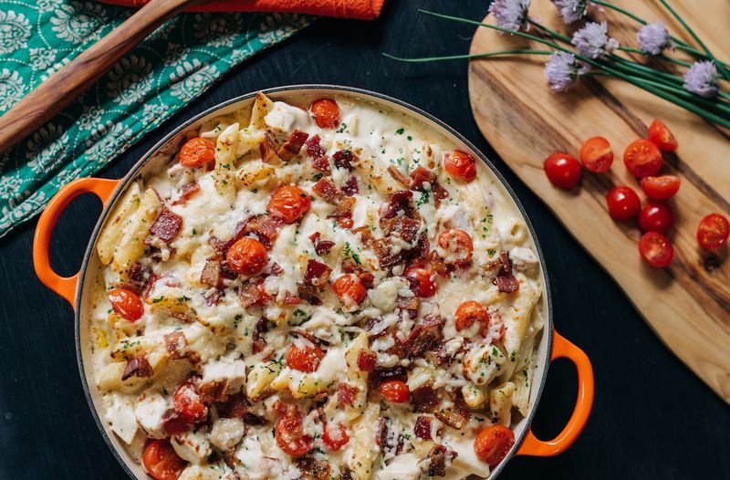 Hot Brown Pasta