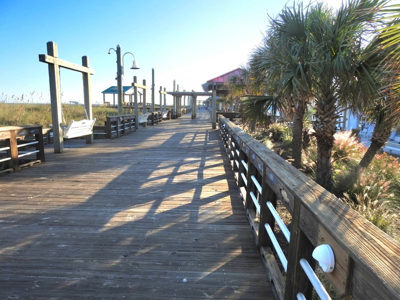 Huge Swings and Scenic Ocean Views Along the Walk Huge Swings and Scenic Ocean Views Along the Walk