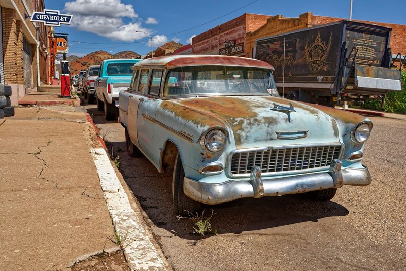 Hundreds of Vintage Cars Frozen in Place