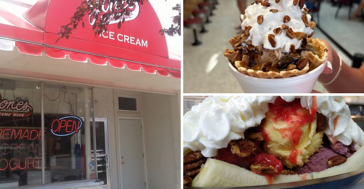 Ice Cream Fans Drive Across Michigan For The Massive Banana Split Served At This Beloved Local Shop