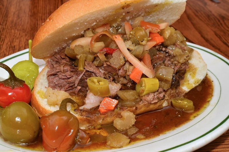 Illinois - Italian Beef Sandwich Illinois - Italian Beef Sandwich