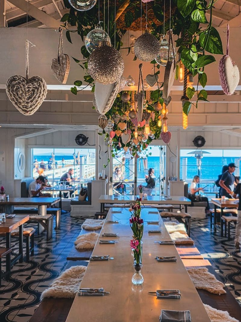 Indoor and Outdoor Seating That Each Feel Like a Different World Indoor and Outdoor Seating That Each Feel Like a Different World