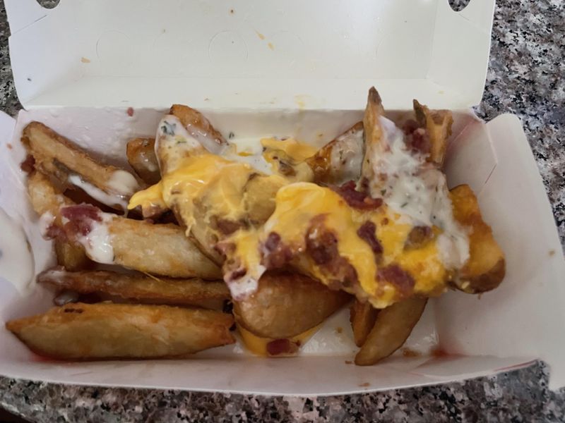 Jack in the Box - Bacon Cheddar Potato Wedges