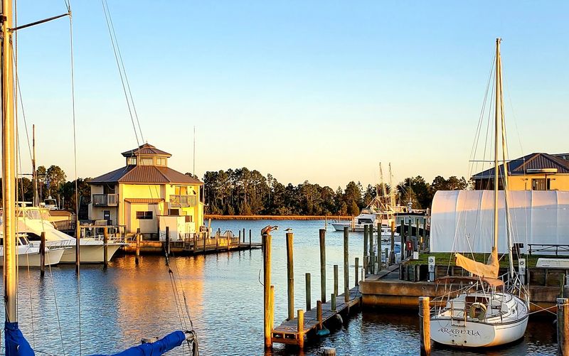Laid-Back Marina Life And Boating Culture