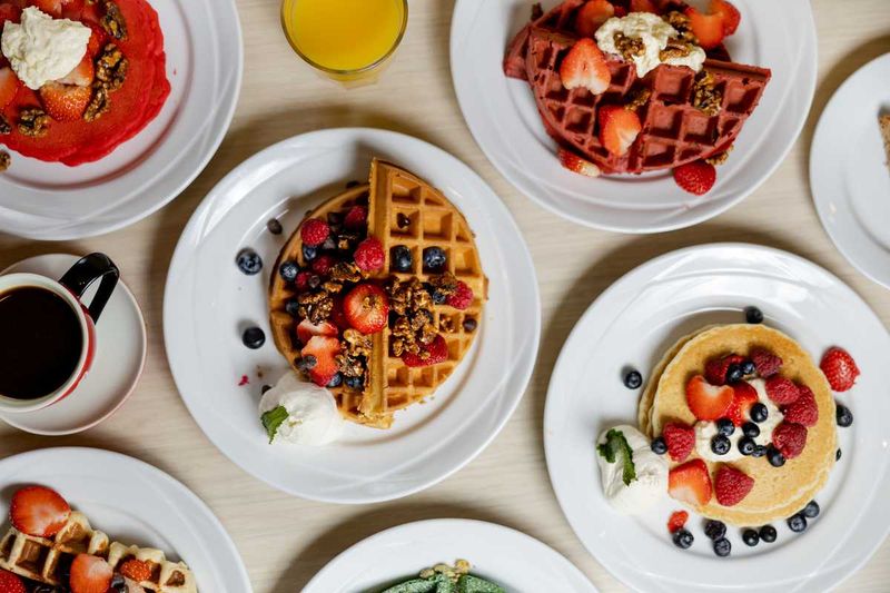 Lemon Blueberry Cheesecake Waffles: A Must-Order Classic Lemon Blueberry Cheesecake Waffles: A Must-Order Classic