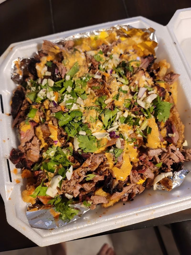 Loaded Baked Potatoes Piled Sky-High