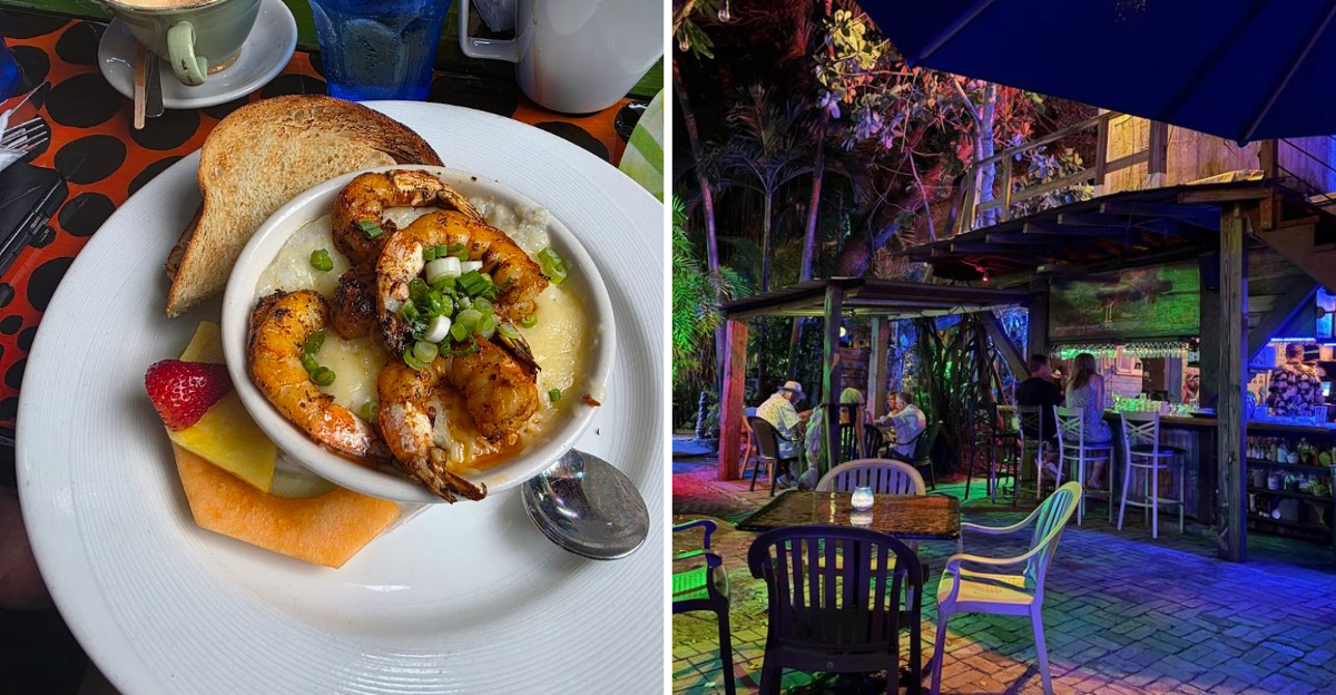 Locals Say This Quirky Florida Seafood Shack Serves Some Of The Best Shrimp And Grits Around