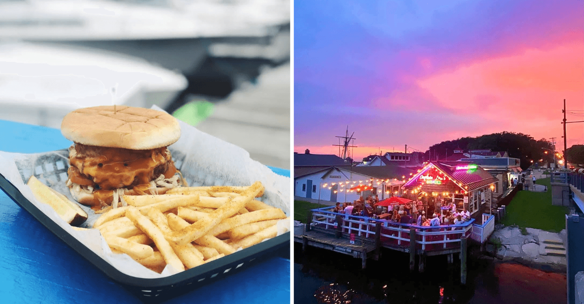 Locals Say This Waterfront Michigan Restaurant Serves The Best Burgers In The State