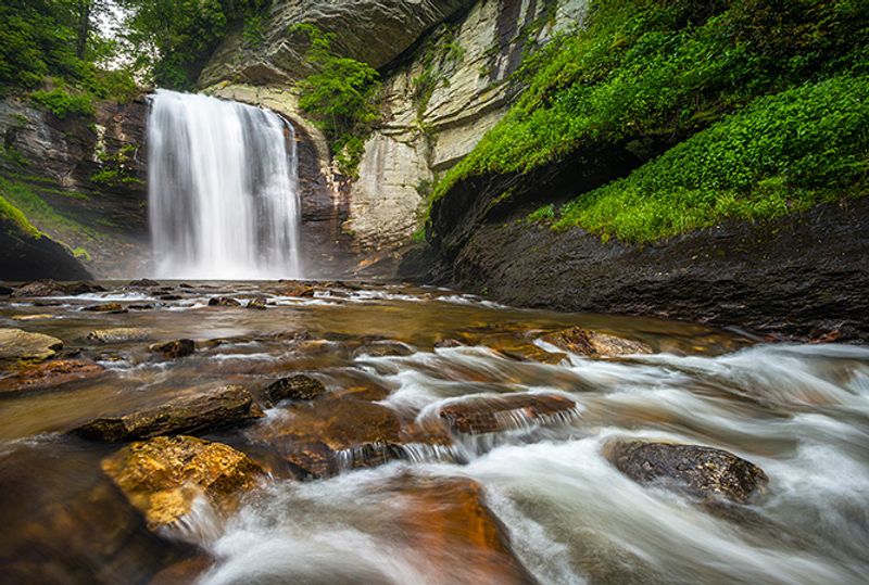 Looking Glass Falls - Brevard, North Carolina