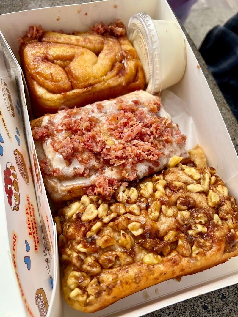 Maple Bacon Cinnamon Roll