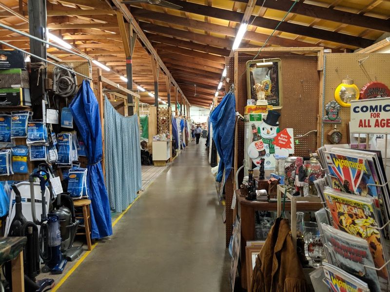 Massive Indoor and Outdoor Vendor Spaces