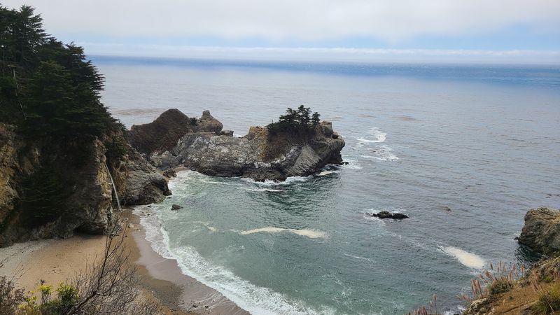 McWay Falls: A Waterfall That Drops Right Into the Ocean