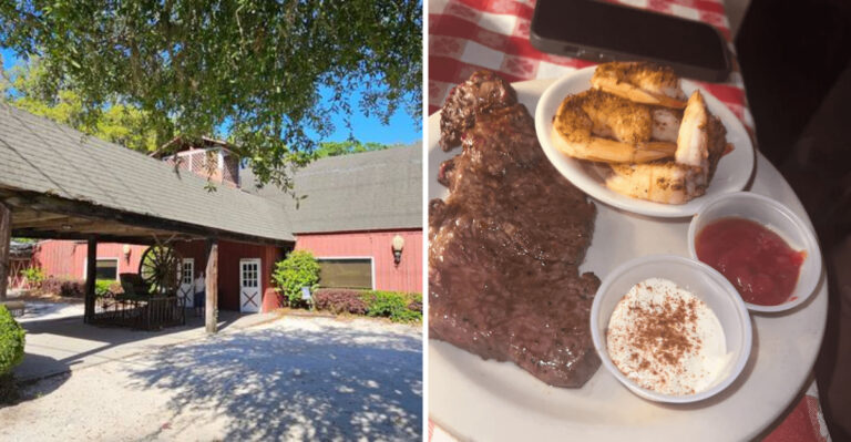 Most people have never heard of this hidden barn restaurant in Georgia serving mouthwatering steaks