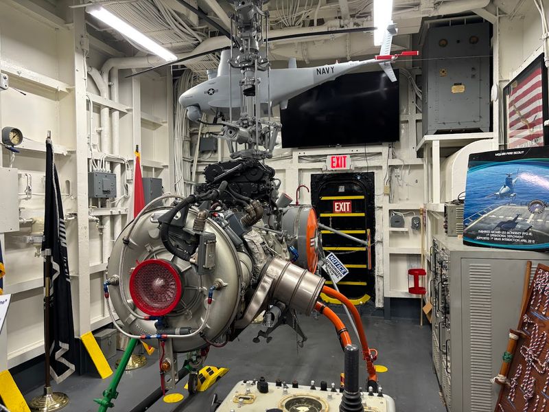 Motion-Activated Sound Exhibits Throughout the Ship