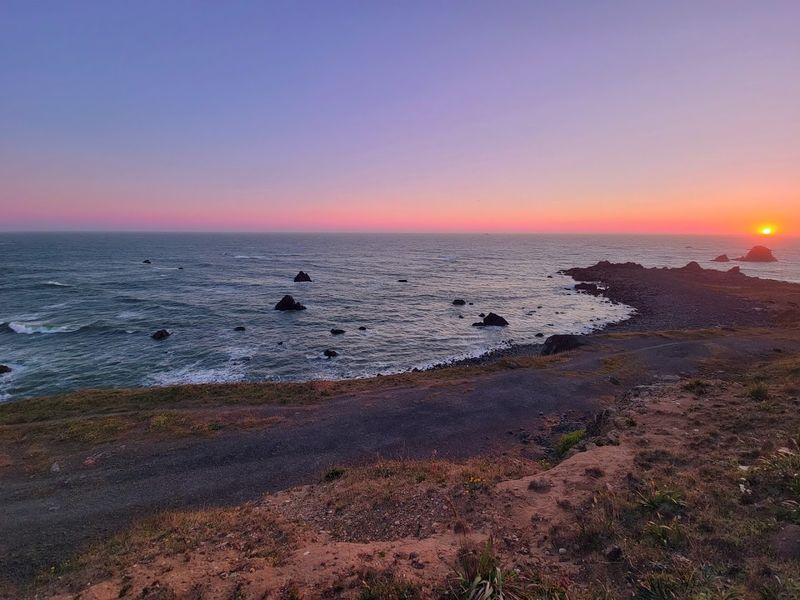 Mountain and Ocean Views in One Panorama