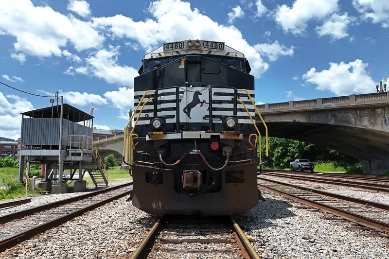 Norfolk Southern Rail Yard Overlook - Roanoke, Virginia