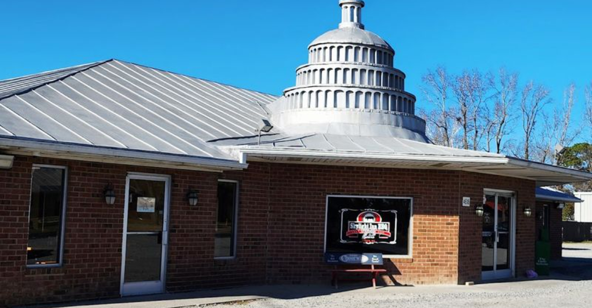 North Carolina locals cant get enough of the mouth watering pulled pork at this legendary BBQ joint