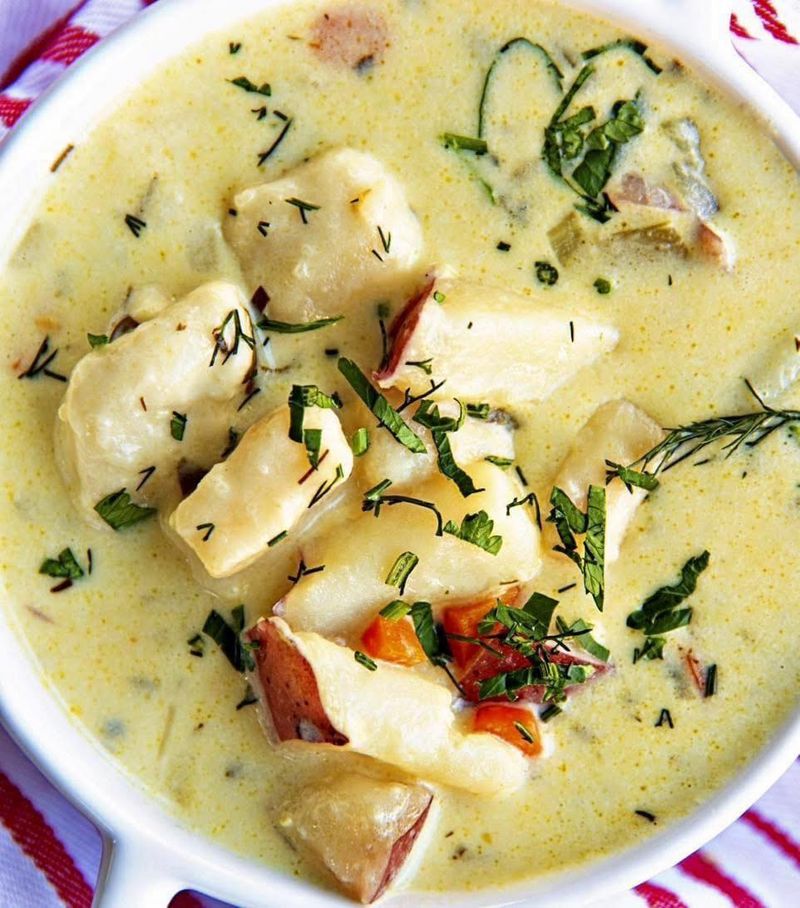 North Dakota – Knoephla Soup
