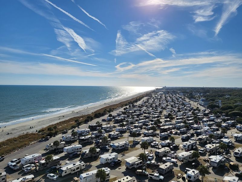 Oceanfront Campsites Right on the Beach