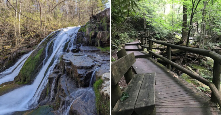 On This Scenic Virginia Trail, Waterfalls Appear Around Nearly Every Bend