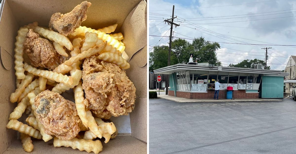 One Bite Of The Fried Chicken At This Tiny Illinois Restaurant And Youll Be Hooked