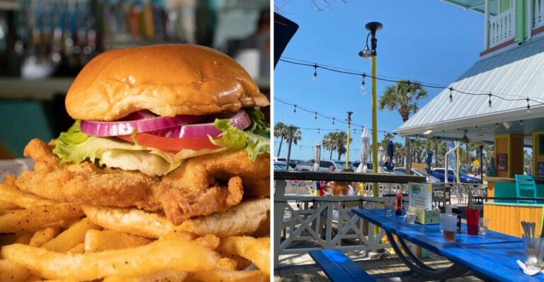 One Bite Of The Grouper Sandwich At This Florida Waterfront Restaurant And You’ll Be Hooked