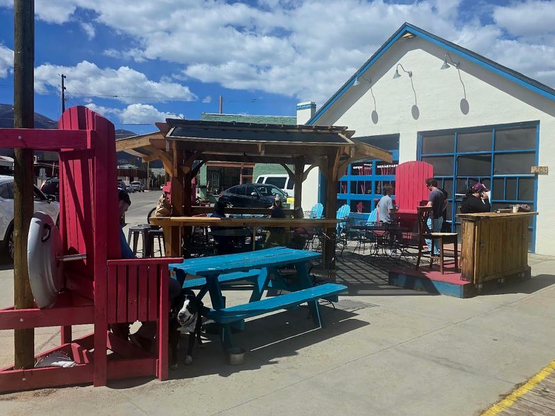 Outdoor Patio With Warm Colorado Sunshine