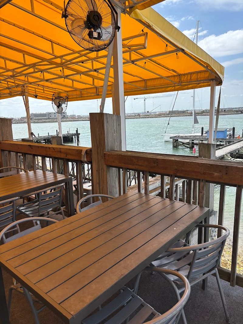 Outdoor Seating Right on the Marina
