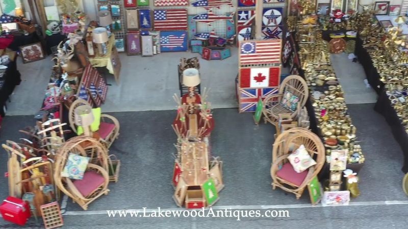 Outdoor Vendor Areas for Even More Treasure Hunting